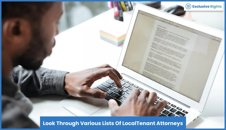 Look Through Various Lists Of LocalTenant Attorneys