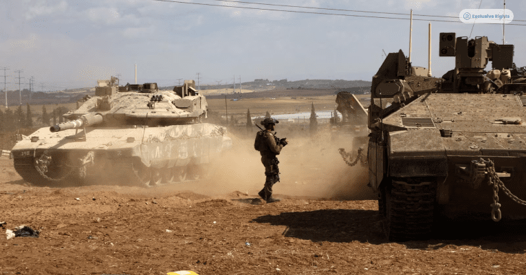 Israel Releases Tank Images In Gaza, Intensifying Conflict With Hamas Militants